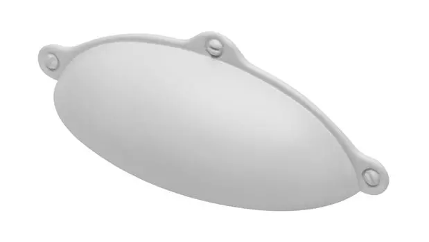 Ручка MARSALA 64 мм, белый матовый