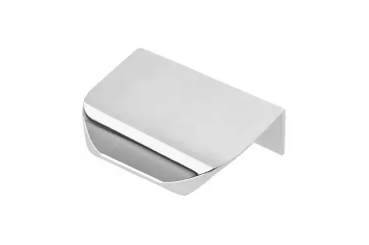 Ручка мебельная алюминиевая HEXA 32мм/50мм, хром