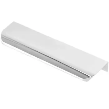 Ручка мебельная алюминиевая HEXA 96мм/150мм, хром