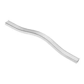 Ручка мебельная алюминиевая/хром DOPPIO L-192