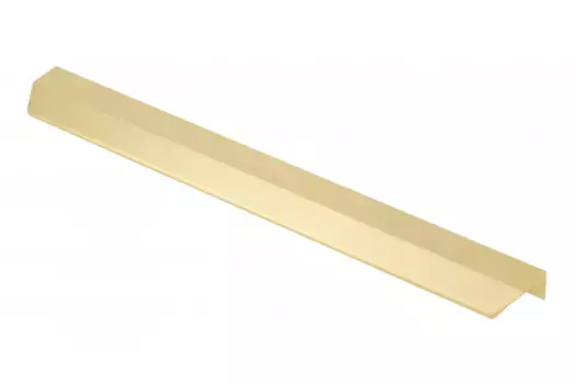 Ручка мебельная алюминиевая TREX CROSS 320/350 светлое брашированное золото