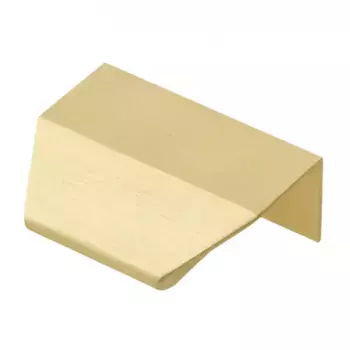 Ручка мебельная алюминиевая TREX CROSS 32/50 светлое брашированное золото