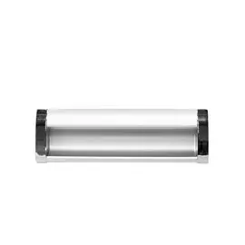Ручка мебельная алюминиевая UA-OO-326/128 алюминий/хром