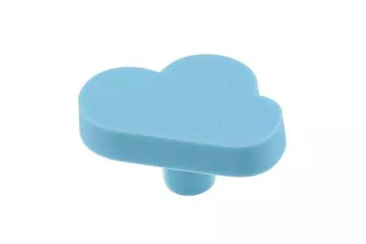 Ручка мебельная UM-CLOUD облако, голубой