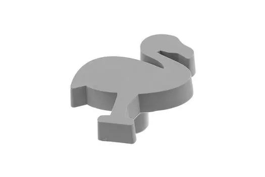 Ручка мебельная UM-FLAMING фламинго, серый