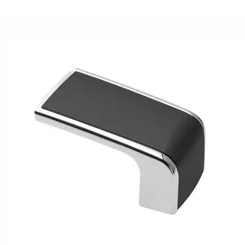 Ручка MONZA 16 мм, хром-черная