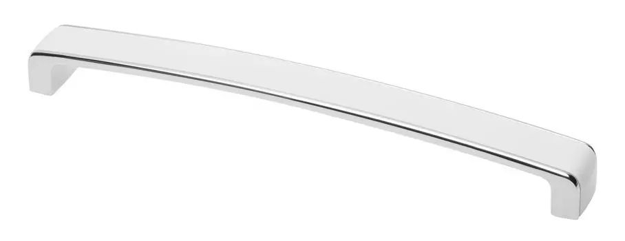 Ручка MONZA 256 мм, хром-белая