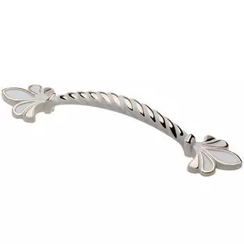 Ручка ROYAL3 96 мм, белый/золото