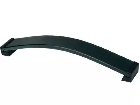 Ручка стеклянная черная ROSES UZ-ROS160-20