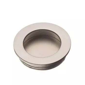 Ручка врезная круглая D-40 мм. UZ В224 сатин