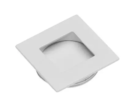 Ручка врезная квадратная 40х40 мм UZ В226 белый