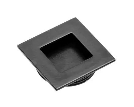 Ручка врезная квадратная 40х40 мм UZ В226 черный