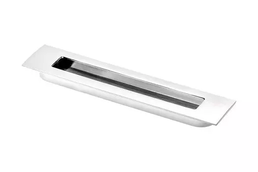 Ручка врезная UZ-E6-160-01 хром