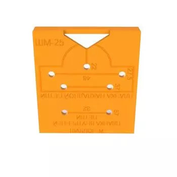 Шаблон для петель пластик