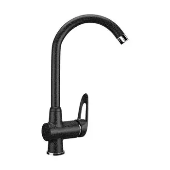 Смеситель для кухни Ulgran U-006-308, черный