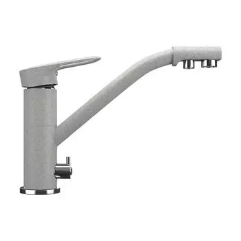 Смеситель для кухни Ulgran U-010-310, серый