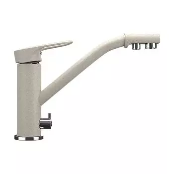 Смеситель для кухни Ulgran U-010-328, бежевый