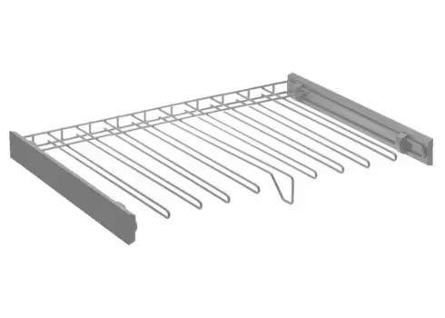 Вешалка для брюк SMART, в модуль 700 мм, (без направляющих), графит