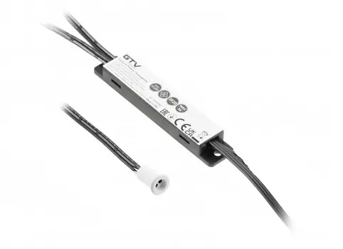 Выключатель бесконтактный MIKRO IR 1 12V/36W, 1 датчик, кабели 2м и 1,2м, белый