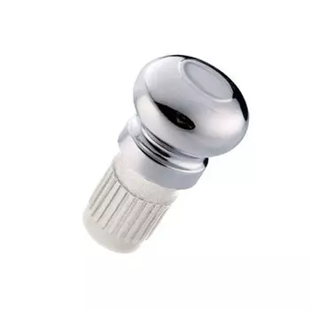 Заглушка для рейлинга ретро, хром