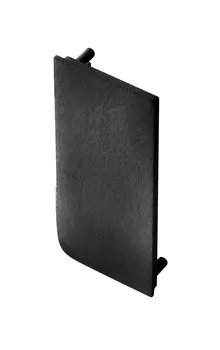 Заглушка закрытая для L-профиля VELLO левая, черная