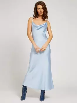 Длинное Атласное Платье