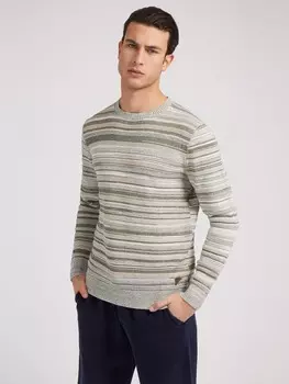 Хлопковый Джемпер В Полоску