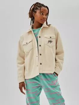 Куртка Из Футера Карманы Спереди