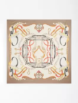 Платок Принт Цепи