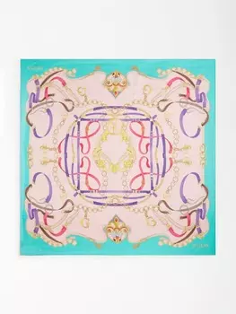 Платок Принт Цепи