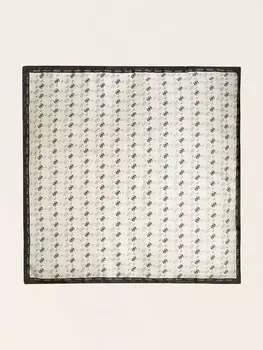 Платок Шелк Принт Логотип 4G