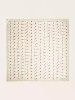 Платок Шелк Принт Логотип 4G