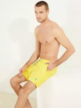 Пляжные Шорты Принт Логотипа