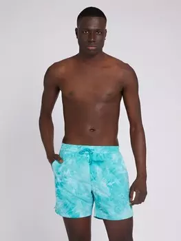 Пляжные Шорты Сплошной Принт