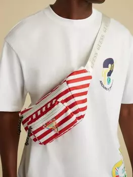 Поясная Сумка Мотив В Полоску