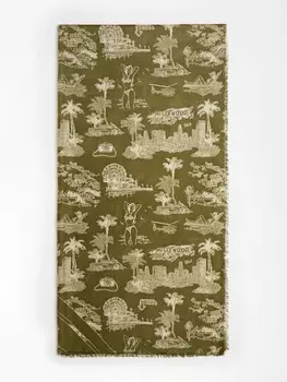 Шарф Принтованный Узор