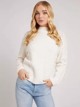 Свитер С Декоративной Шнуровкой