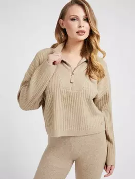 Свитер С Воротом На Молнии