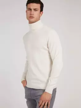 Свитер С Высоким Воротом Из Смесовой Шерсти