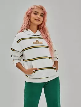 Толстовка В Полоску С Капюшоном