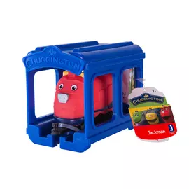 CHUGGINGTON – набор «паровозик Джекман с гаражом»