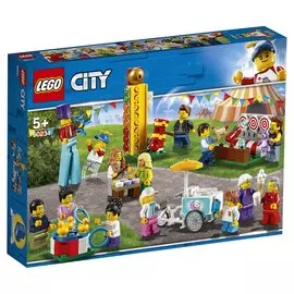 Конструктор LEGO City Town Комплект минифигурок Весёлая ярмарка