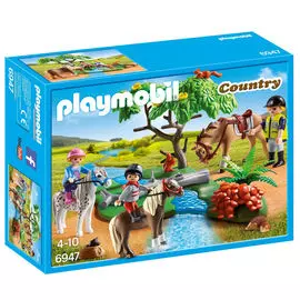 Конструктор Playmobil Ферма Пони: Верховая езда