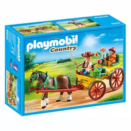 Конструктор Playmobil Конный клуб: Гужевая повозка