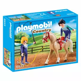 Конструктор Playmobil Конный клуб: Вольтижировка для прыжков