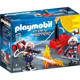 Конструктор Playmobil Пожарная служба: Пожарные с водяным насосом