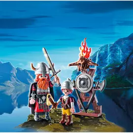 Конструктор Playmobil Яйцо: Викинги с щитами