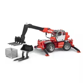 Погрузчик колесный Bruder Manitou MRT 2150 с телескопическим ковшом