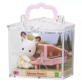 Sylvanian Families набор "Младенец кролик и рояль "