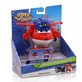 Трансформер Super Wings Джетт (команда Полиции)